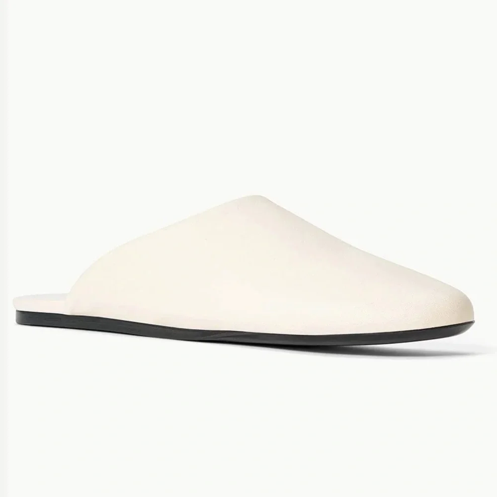 STAUD Abby Slipper in cream leather - size 39 and 40 - Picture 3 of 7